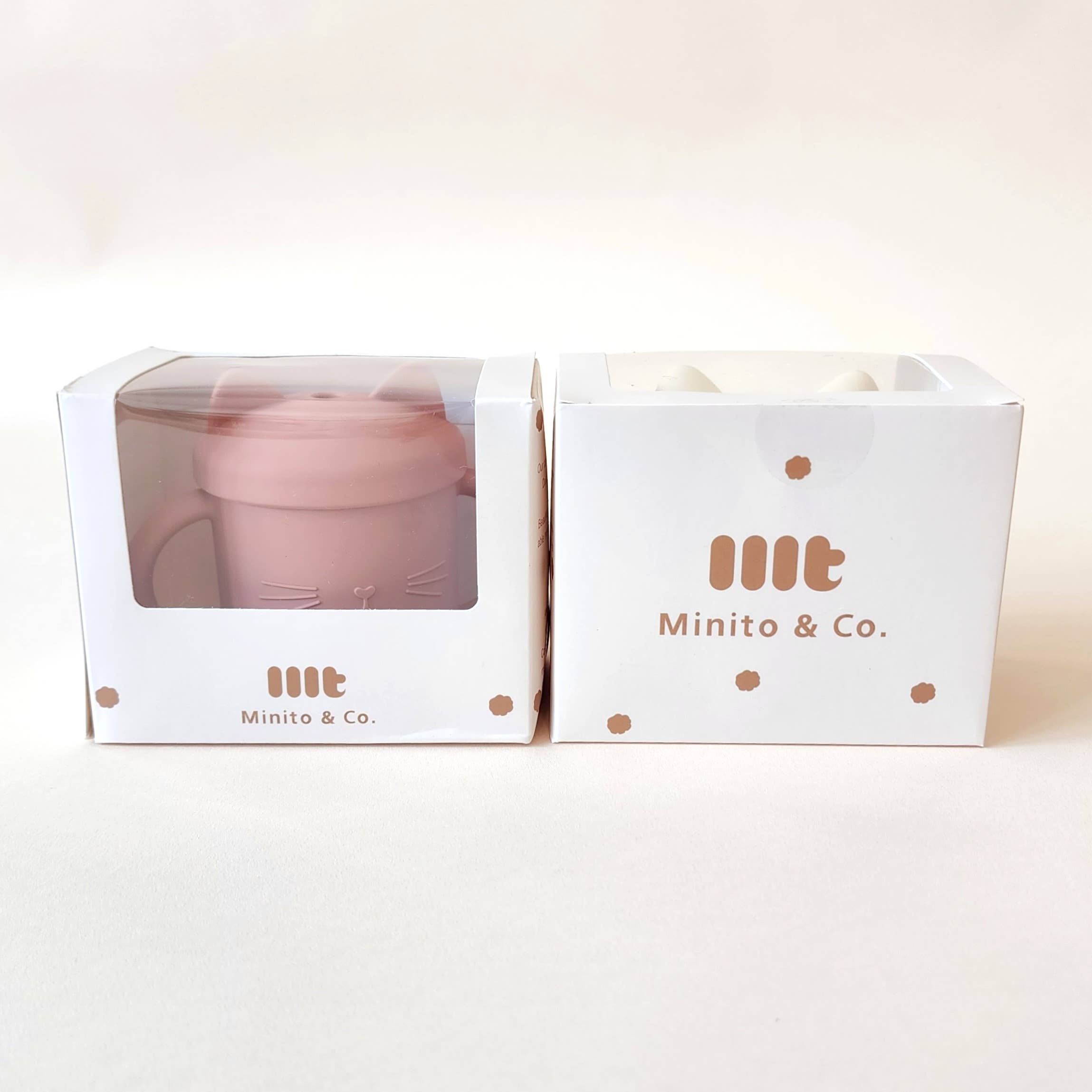 Minito & Co. - Wholesale Drinking Glass/Cup - Kids & Baby - New Meow Double Handle Cat Cups5