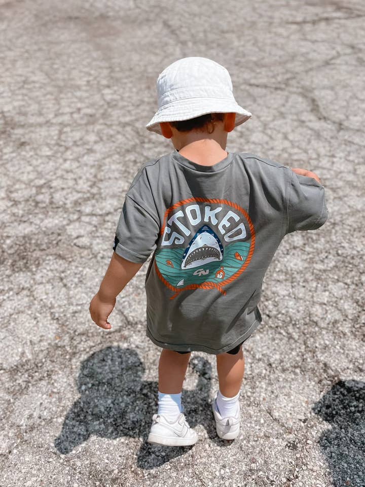 GESTOOKT T-SHIRT voor wholesale door Cedar North