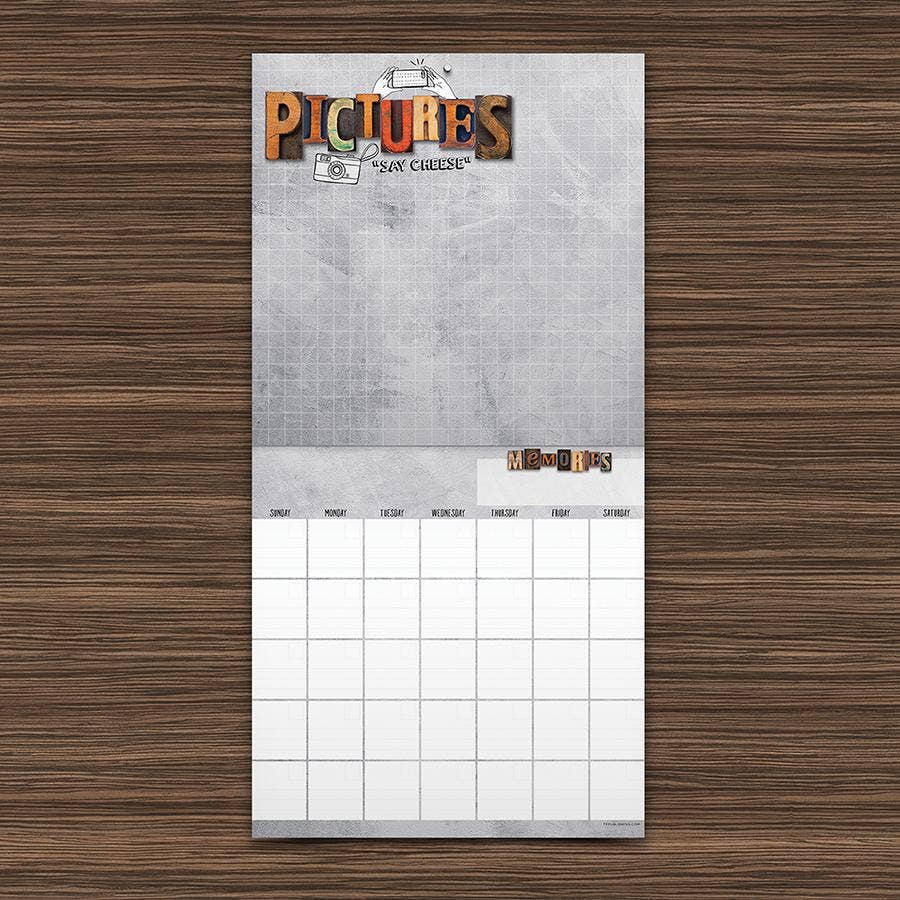 TF Publishing - Paper Goods - Vente Calendrier - Mur My Yearbook - Inclut des autocollants !4