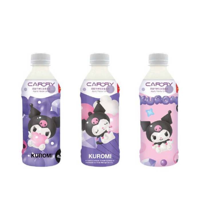 BOISSON AU LACTIQUE SAVEUR RAISIN YOGOURT CARRY KUROMI 24/boîte pour la vente par MITIN