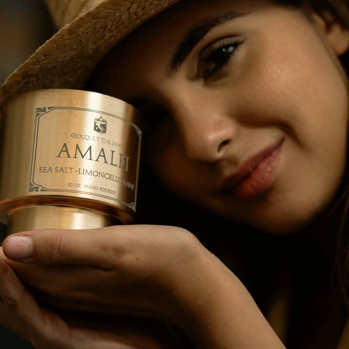 BouquetItaliano – wholesale Jar/filled candle – Amalfi Luxury Scented Candle – Italian Coastal Inspired62