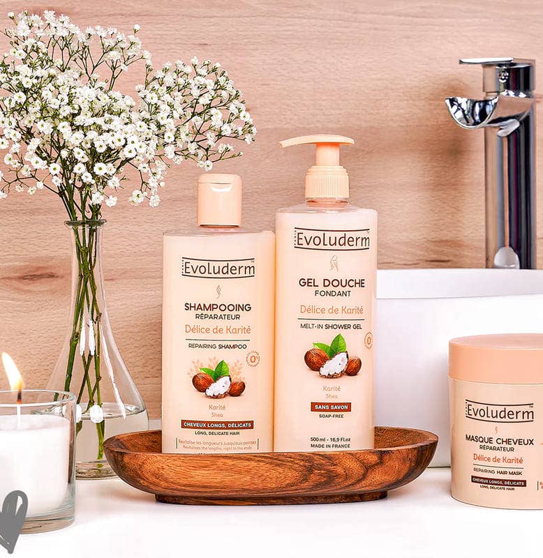 Evoluderm - Wholesale Hair Shampoo - Shea Delight Repairing Shampoo2