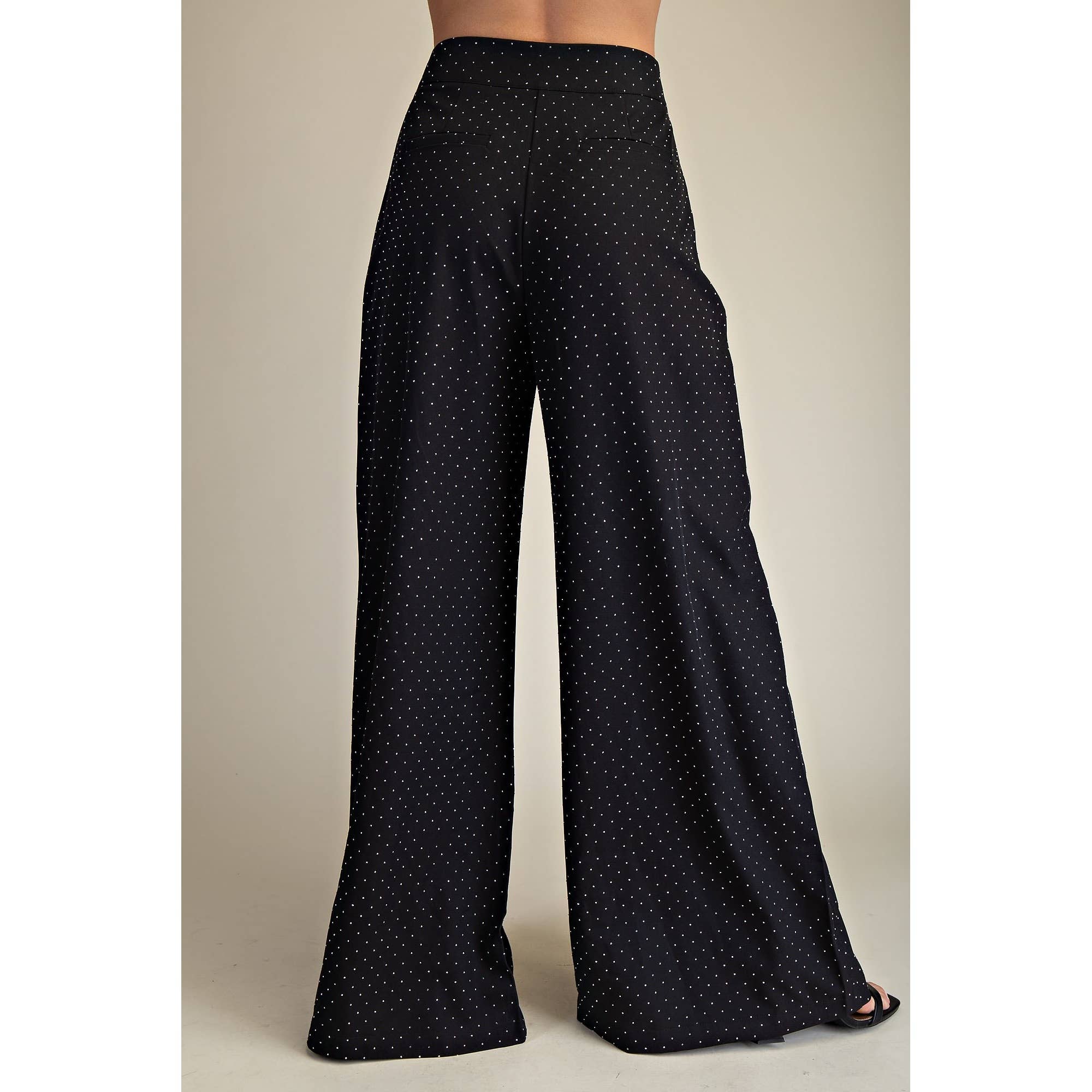 STYLE USA – Engroshandel Bukser - Dame – NYE Højtaljede Vide Bukser12