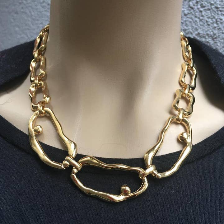 Molton Link Necklace for wholesale by Volare