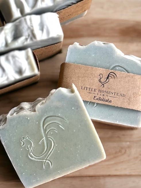 Exfoliate Soap for wholesale by Little Homestead Farm