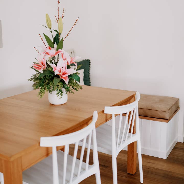 Realistic Artificial Flowers - Wholesale Artificial flowers - Oriental Lily Arrangement Small - Realistic Artificial Flowers0