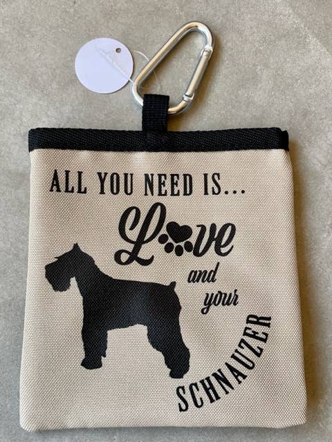 Bolsa de golosinas para mascotas Schnauzer para venta al por mayor de Gifted Wholesale Ltd