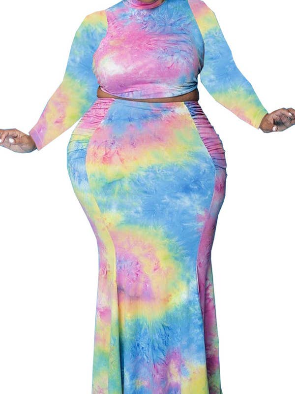 MB FASHON PLUS SIZE DRESS SET 7113R for wholesale by MB Fashion Wholesale