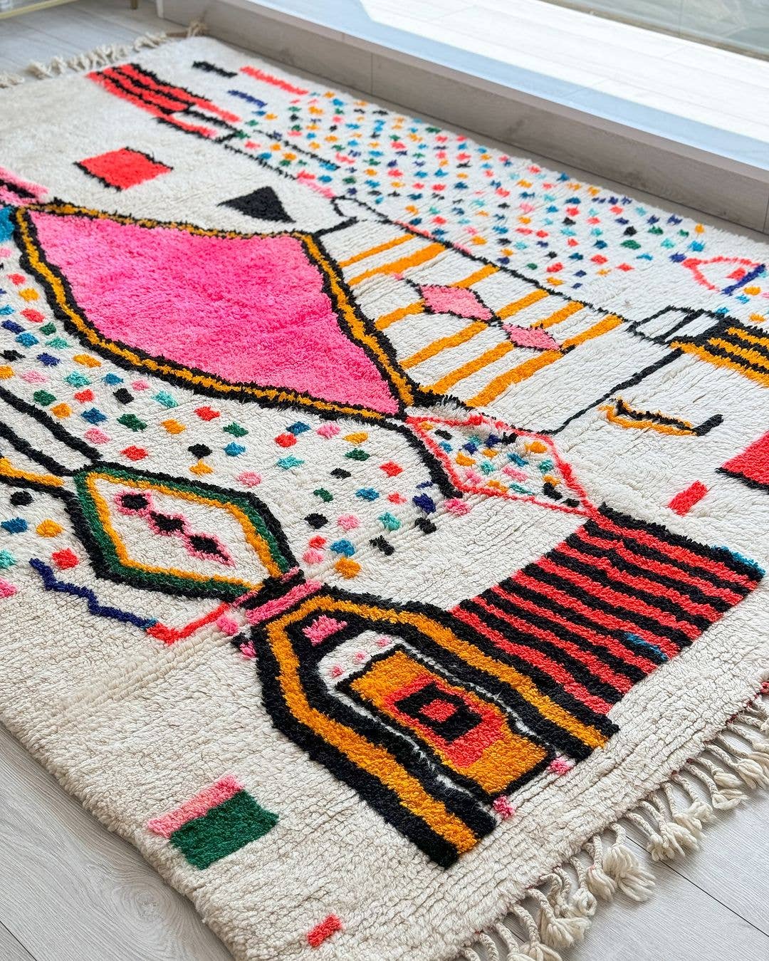 BerberNest – wholesale Area rug – Colorful Berber Moroccan Rug, Large area rug, Shag rug5