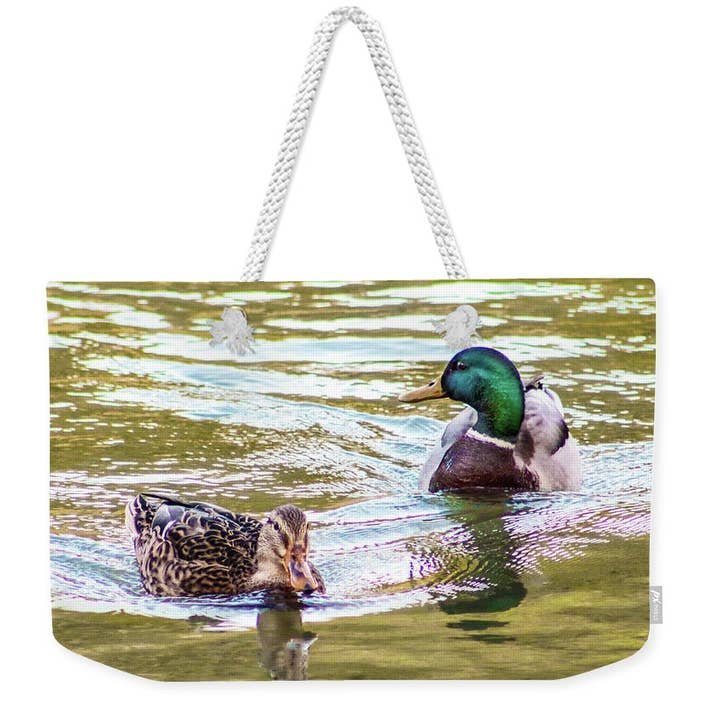 SACO DO WEEKENDER - SACOLA DO WEEKENDER “OS PATOS ANDAM por atacado de sorayadapuzzostore