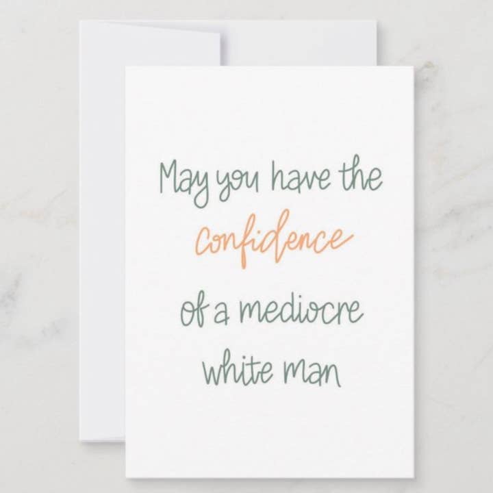 Mediocre White Man for wholesale by Ethel B Designs