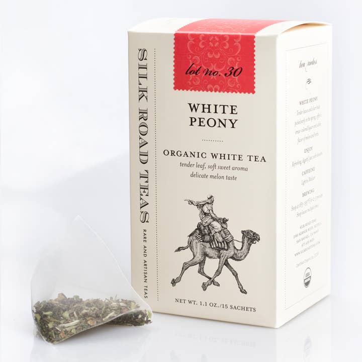 White Peony for wholesale by Silk Road Teas