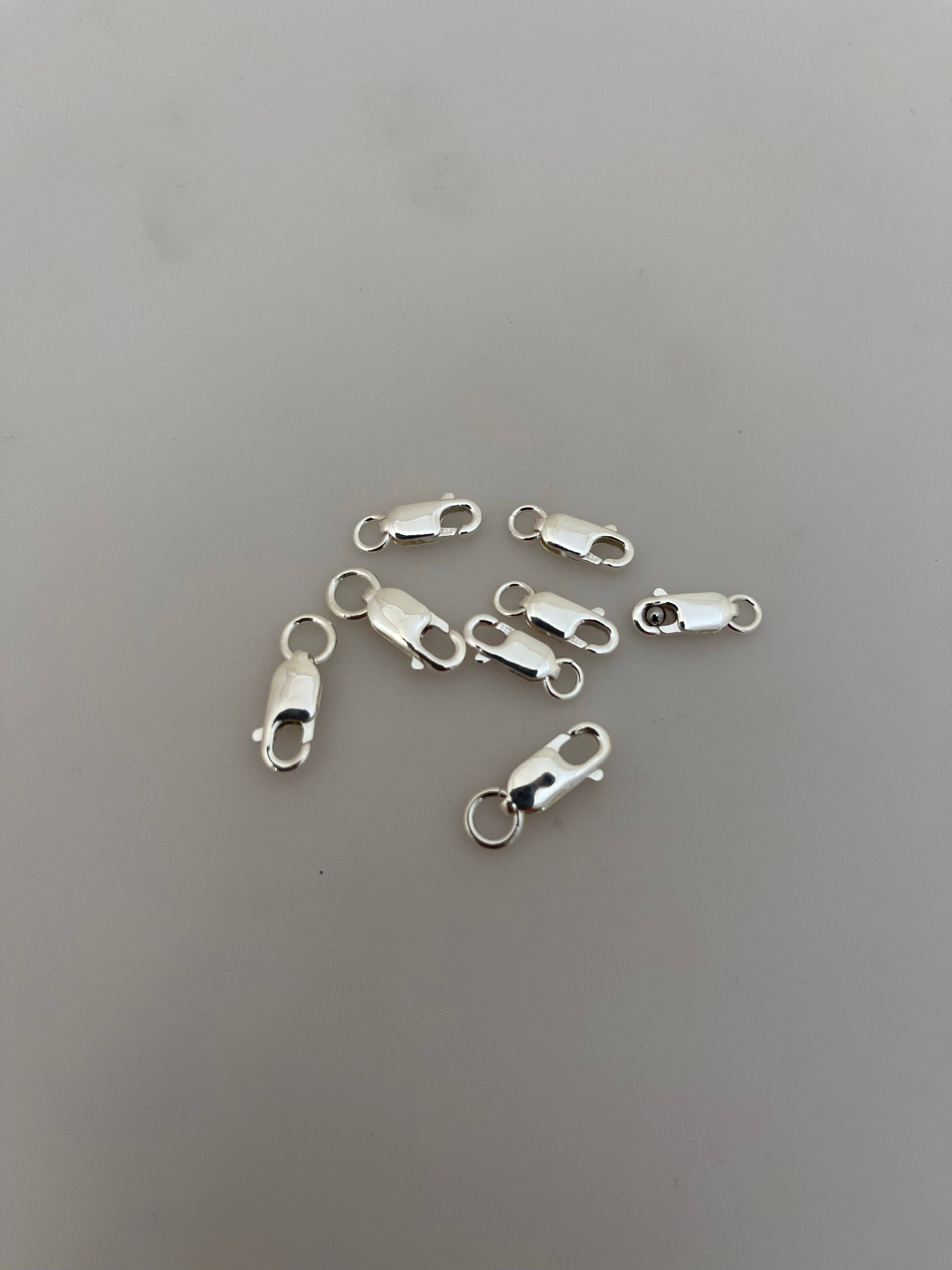 Purity Beads – wholesale Clasp – Sterling Silver Clasps | 925 Sterling Silver Long Clasp | Clasps With Open Ring | Available Five ID Sizes: 3.2m, 3.8m, 4.8m, 5.8m, 6.3mm1
