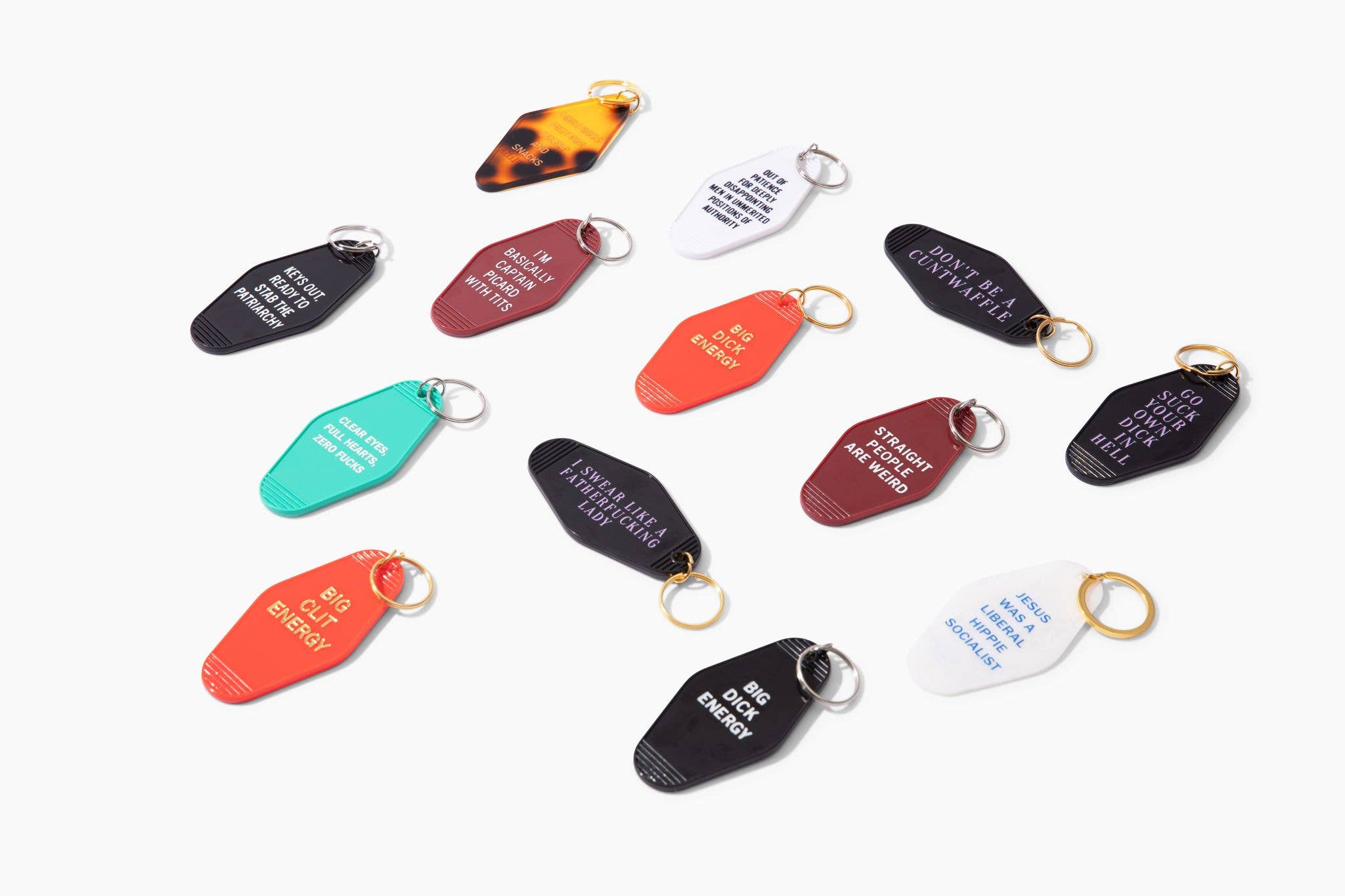 GetBullish - Wholesale Keychain - Women's - Out of Patience for Disappointing Men Feminist Keychain6