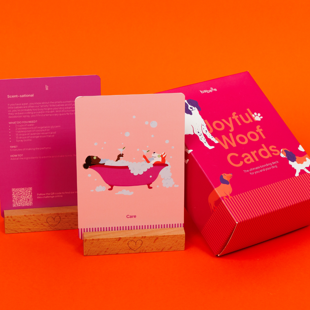 Babelle For Dogs - Wholesale Card Game - Joyful Woof Cards-The ultimate bonding deck for you&your dog11