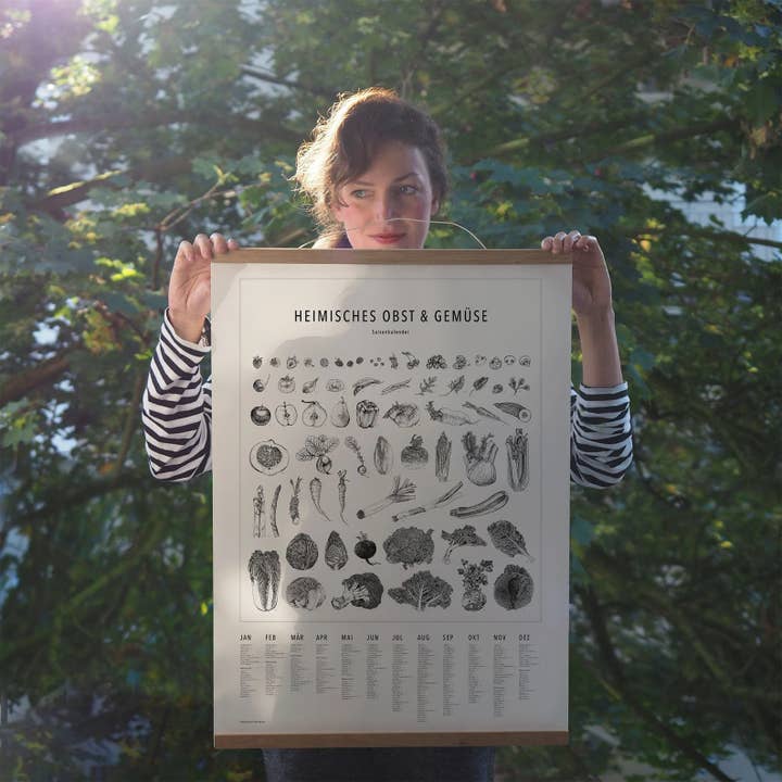 Calendario de temporada Póster Matriz B/N (50 x 70) para venta al por mayor de Kati Vavron