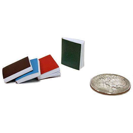 Factory Direct Craft - Wholesale Doll Accessory Kit - Kids - 3/4" Dollhouse Miniature Books (Pack of 4)1