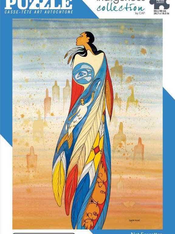 Not Forgotten by Maxine Noel Puzzle 1000 Pieces for wholesale by Indigenous Puzzles and Art