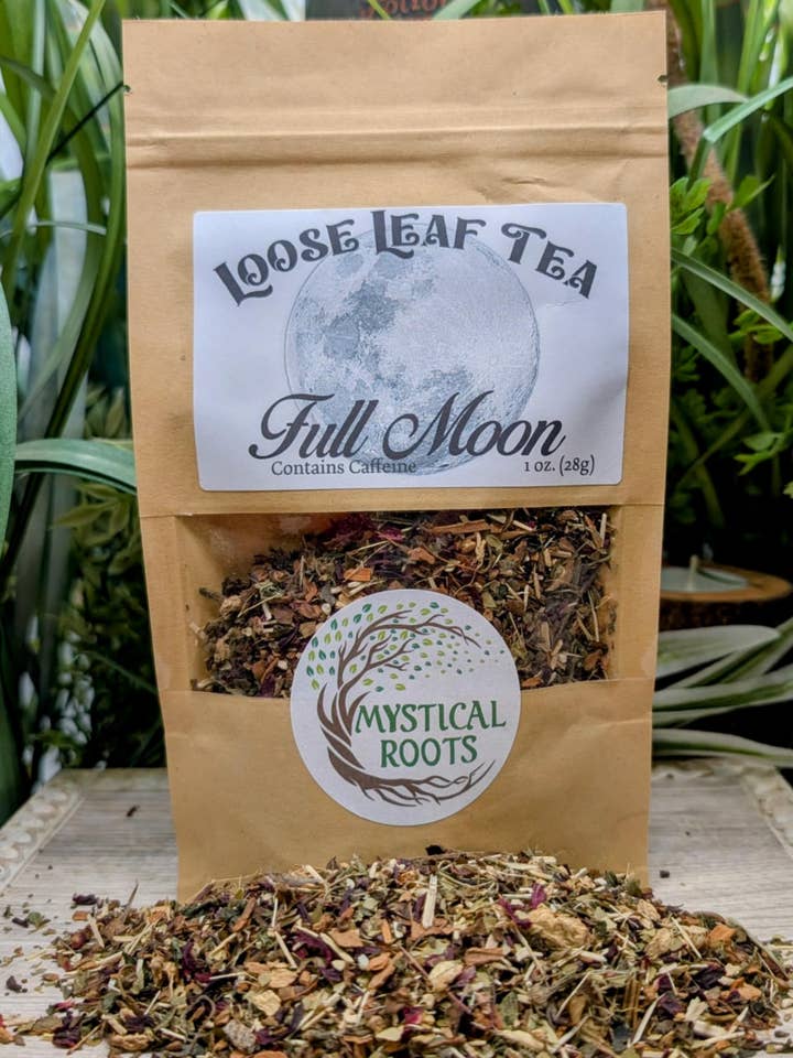 Full Moon – Energizing Ritual Tea for Lunar Magic - Loose for wholesale by Mystical Roots