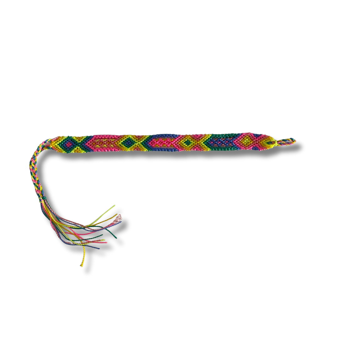 Lumily - Wholesale Woven/Braided Bracelet - Friendship Woven String Bracelet Small Macrame - Choose Color - Mexico14