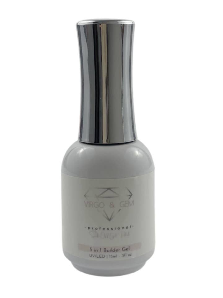 5 in 1 Liquid Builder Gel (UV light required) for wholesale by Virgo and Gem