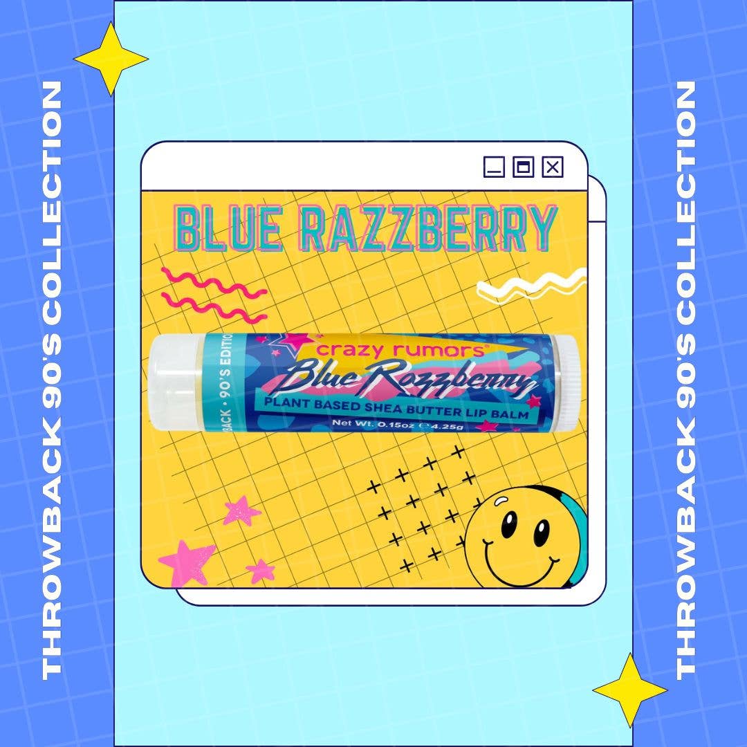 Crazy Rumors – wholesale Lip balm set – All Natural Throwback: 90's Mix - 4 Pack Lip Balm Gift Box6
