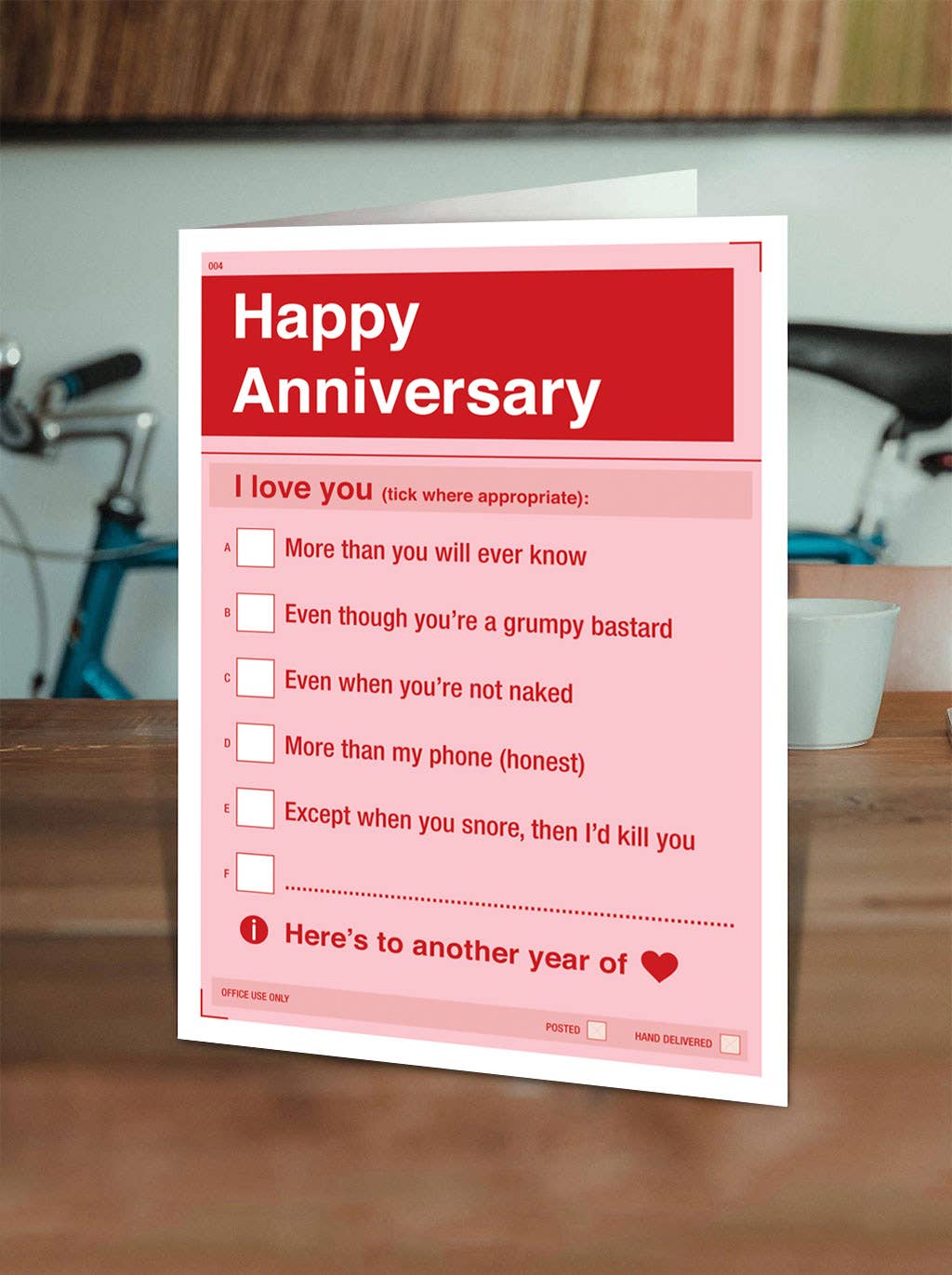 Brainbox Candy - Wholesale Jubileumkaartje - Grappige gelukkige jubileumkaart1