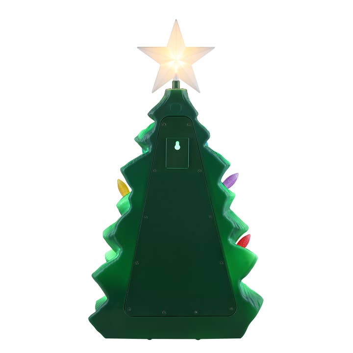 Mr. Christmas - Wholesale Christmas Decoration - 24" Blow Mold Nostalgic Flat 2D Tree