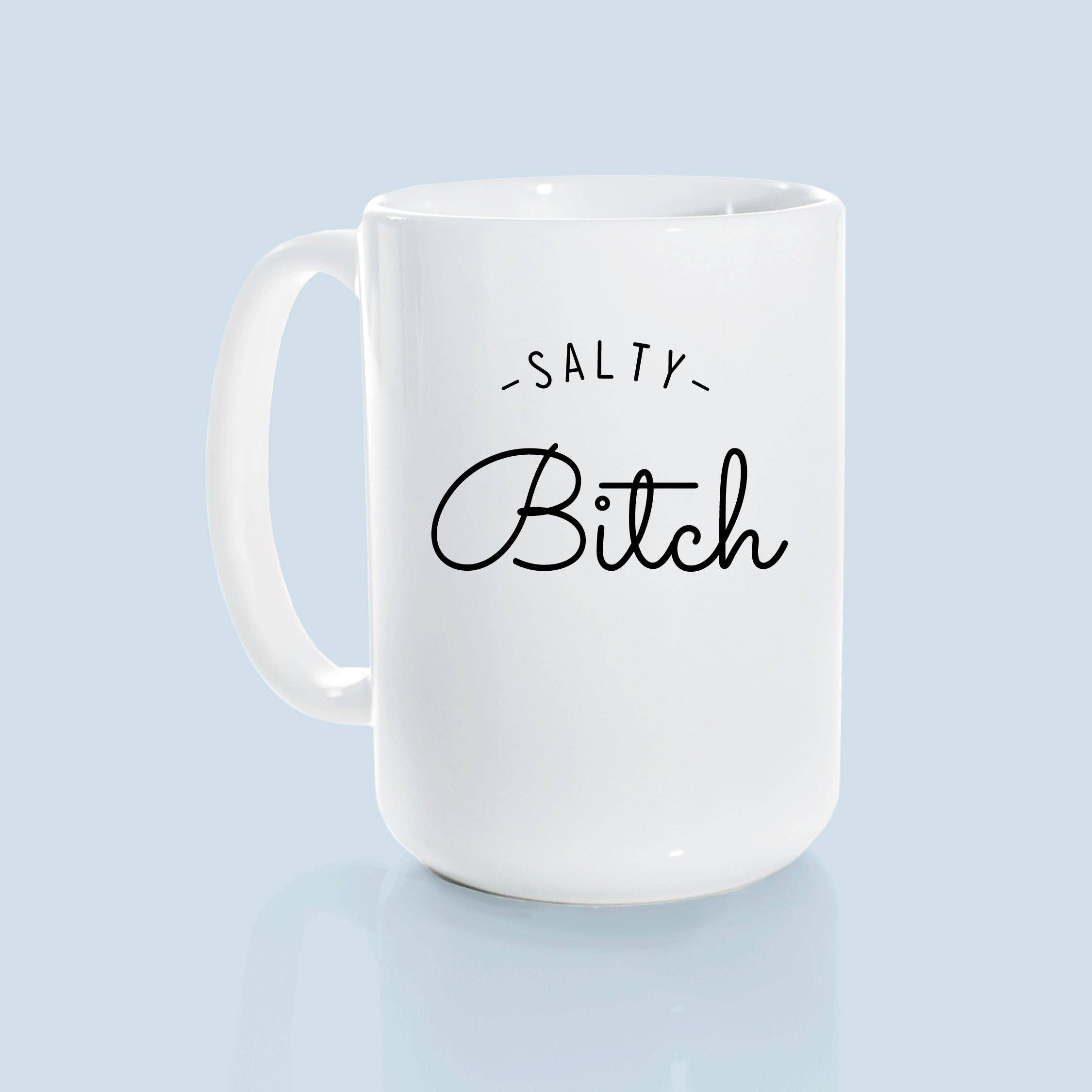 Prairie Chick Prints - Wholesale Coffee Mug - Salty Bitch | Ceramic Mug7