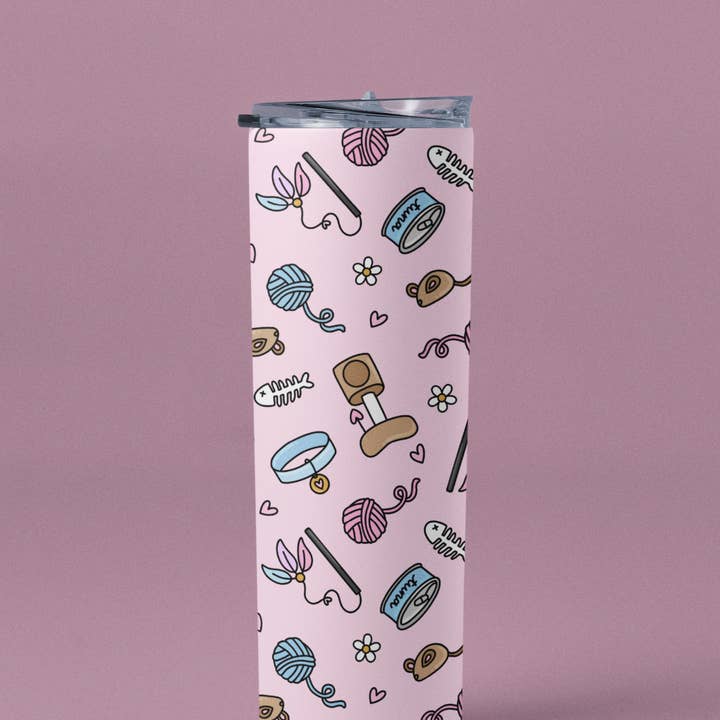 Gobelet maman chat pour la vente par amarieacreates