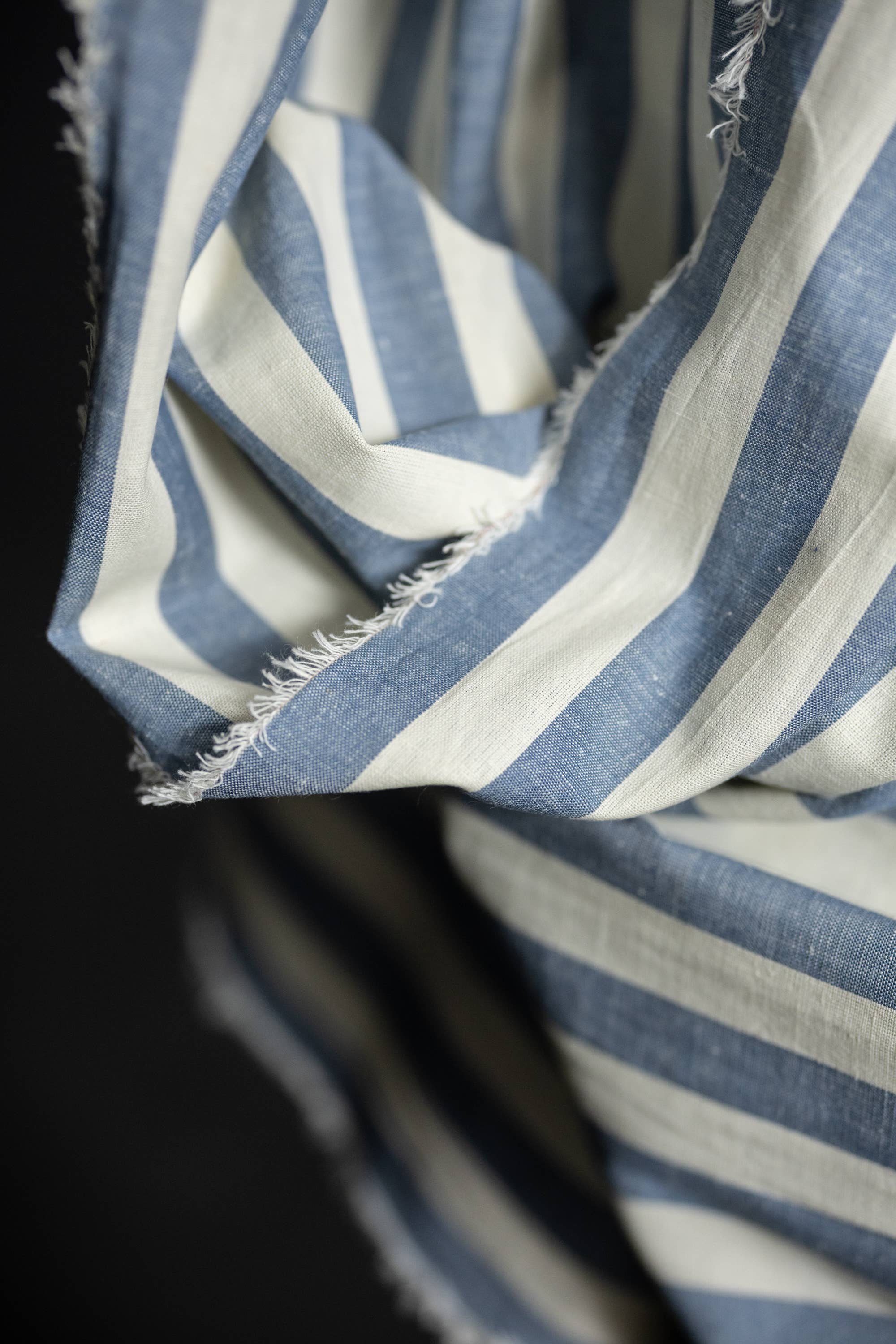 Merchant and Mills – wholesale Fabric – Amalfi Cotton/Linen Stripe1