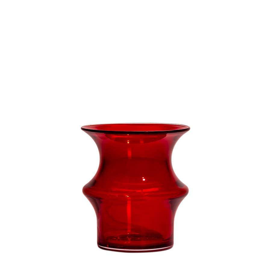 Kosta Boda - Wholesale Vase - Pagod Vase Red Small1