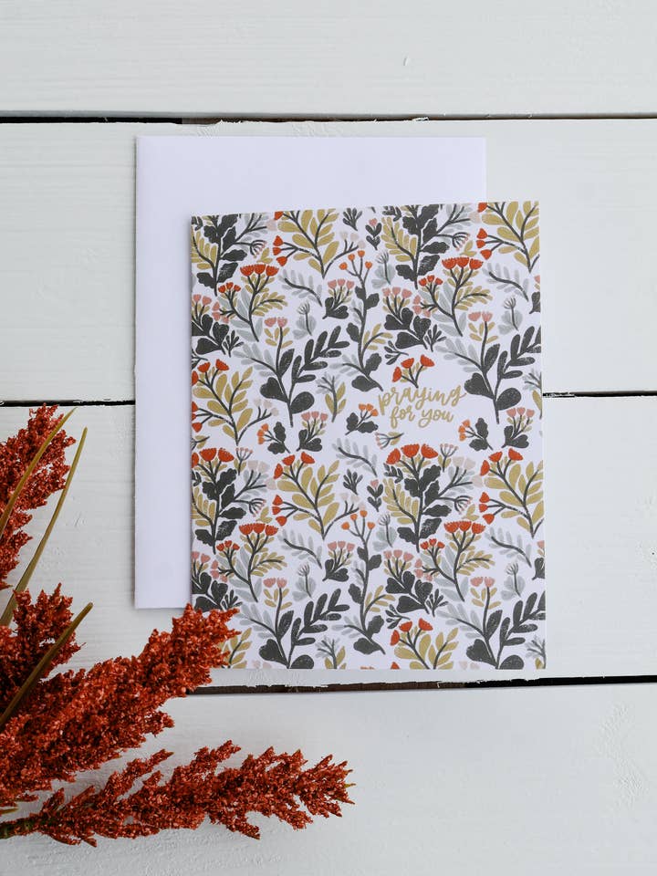 Heirloom Floral | Greeting Card for wholesale by Written by Maria
