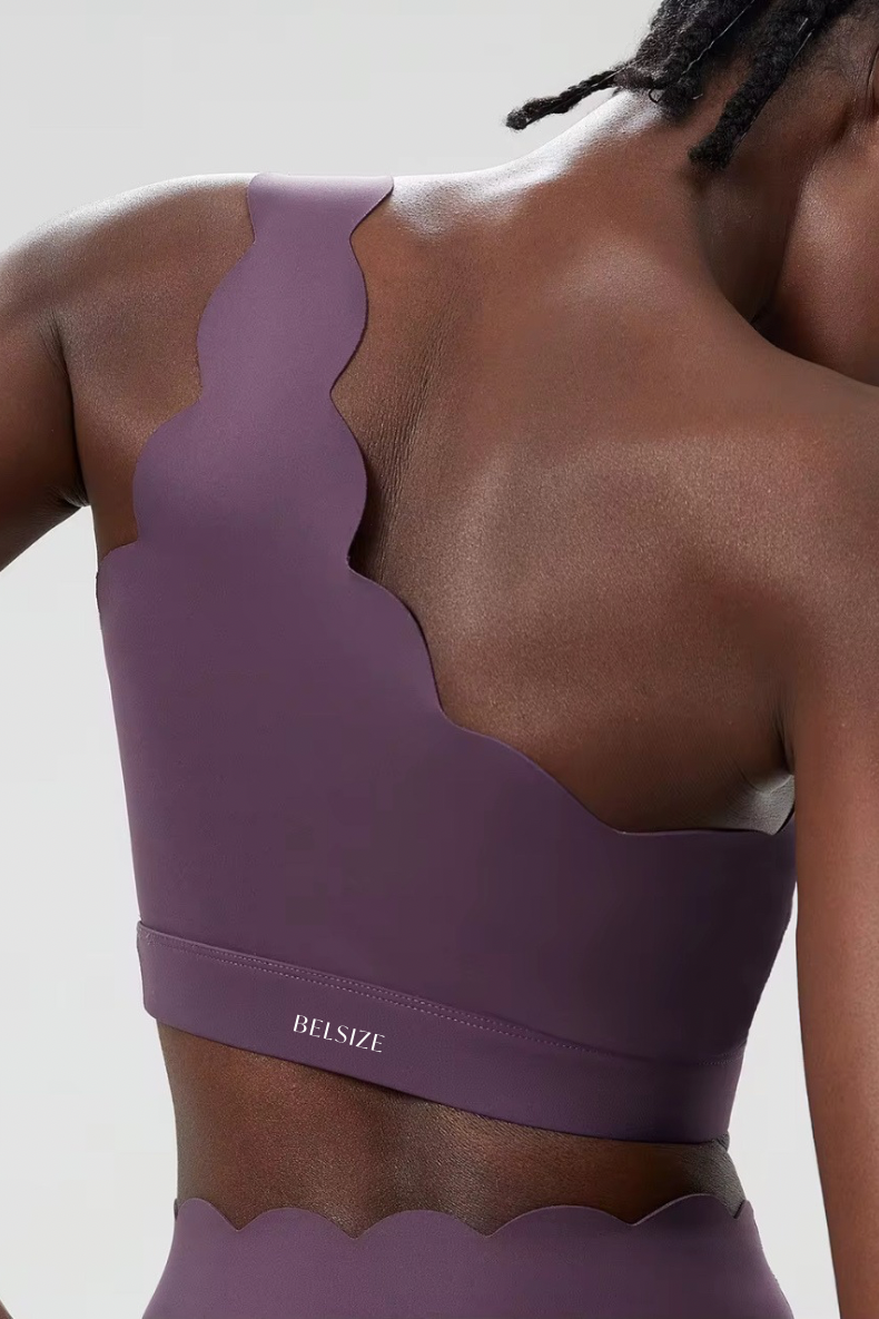 Belsize Activewear - Wholesale Activewear Set - Women's - Scallop Activewear Set Pilates, Yoga & Gym Outfit5