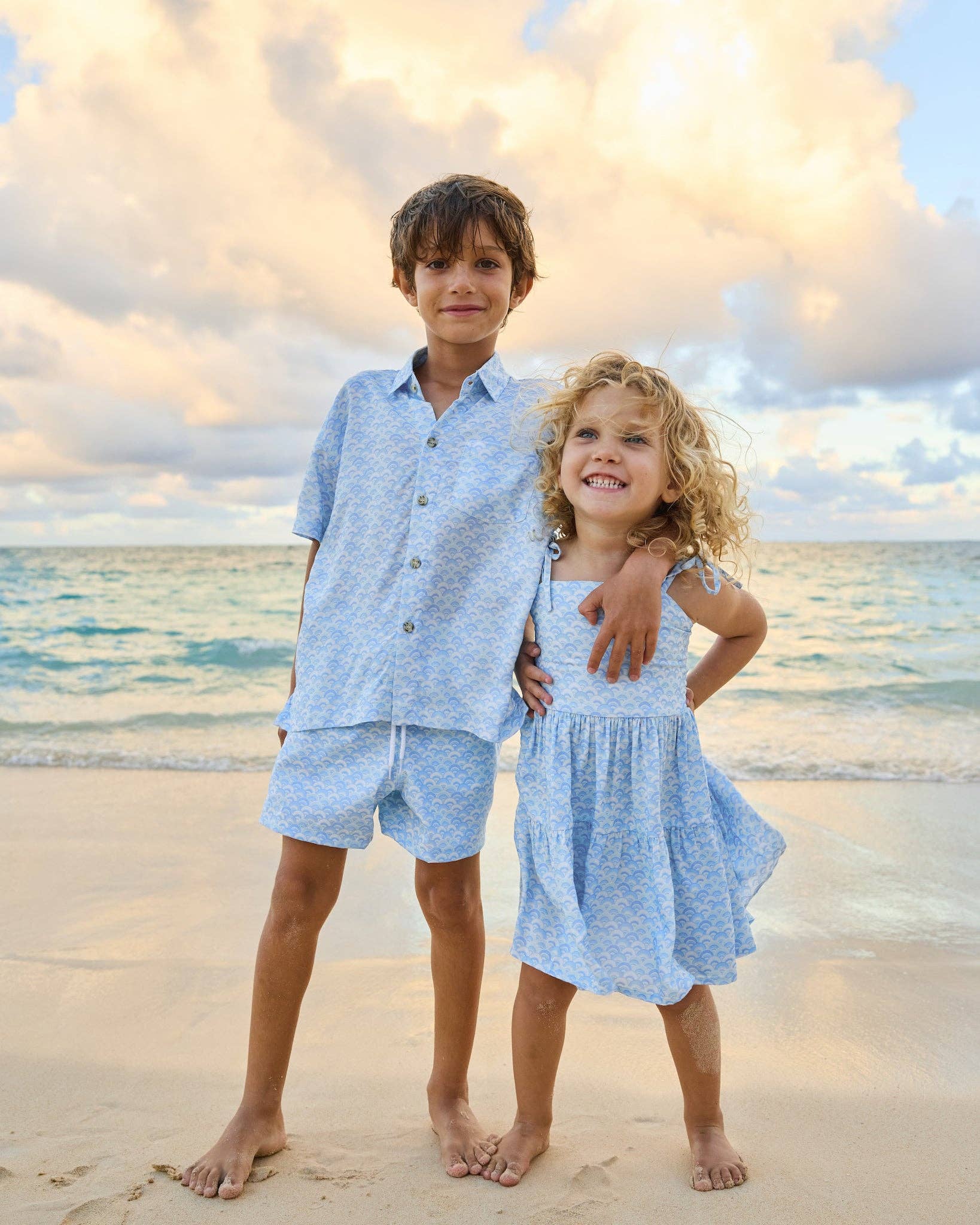 Blu The Anguilla - Mini - Abito da resort per ragazze in vendita all'ingrosso su Faire5