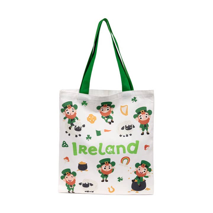 Sac fourre-tout réutilisable Luck of the Irish Ireland pour la vente par Puckator EU