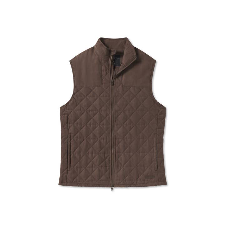 Lawrence Quilted Vest for wholesale by Southern Marsh