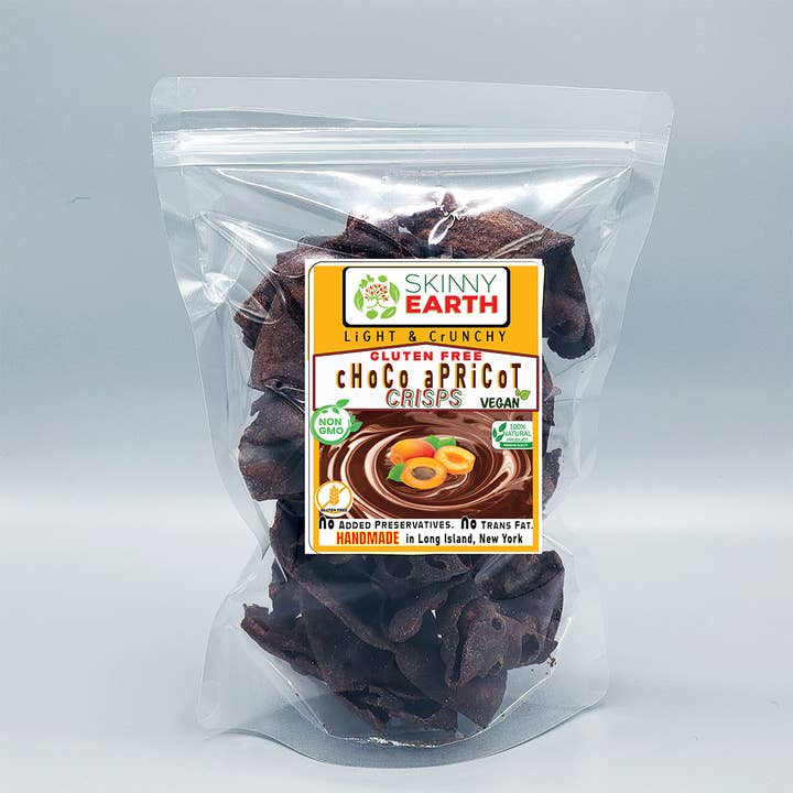 Hottyfii - Wholesale Crackers - Gluten Free Choco Apricot Crunchy crisps