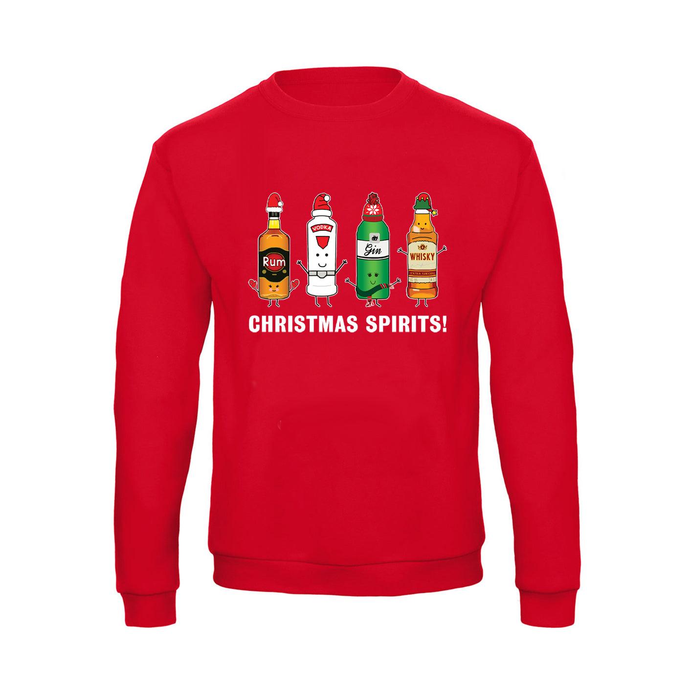Of Life & Lemons - Wholesale Graphic Sweatshirt - Unisex - 'Christmas Spirits' Christmas Jumper3