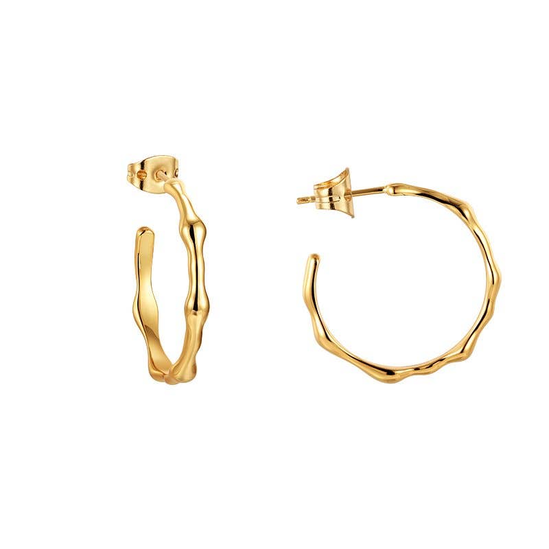 Kriya Veda - Wholesale Hoop Earrings - St. Tropez Hoop Earrings0