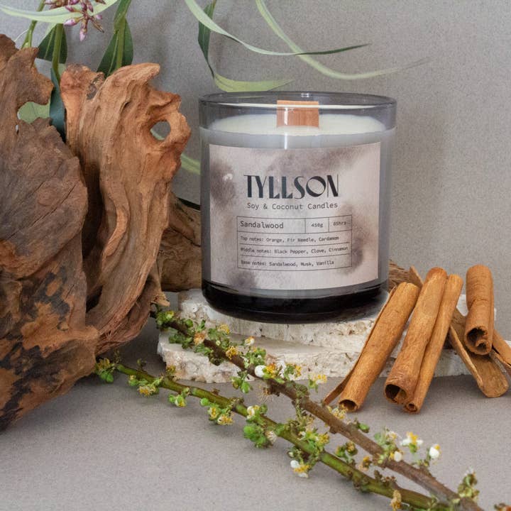 Sandalwood 200g Candle for wholesale by Tyllson