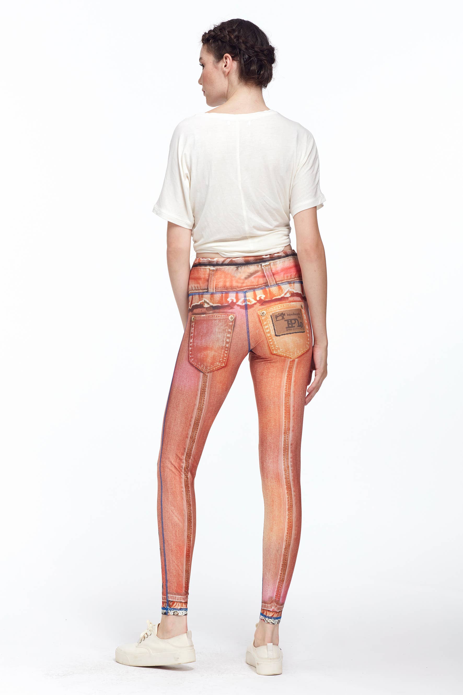 IPNG Design - Wholesale Fashion Leggings - Women's - Denim Print Leggings Sezar - Basic7