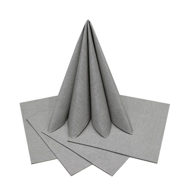 50ct Deluxe Serviette de table 40x40cm pour la vente par The Napkins