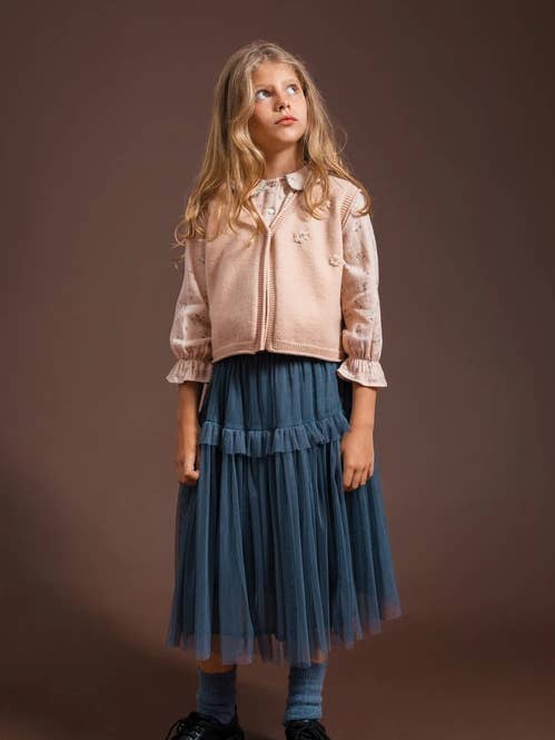 Gonna in tulle plissettata (543697-60) per la vendita all'ingrosso da parte di Lanidor Kids