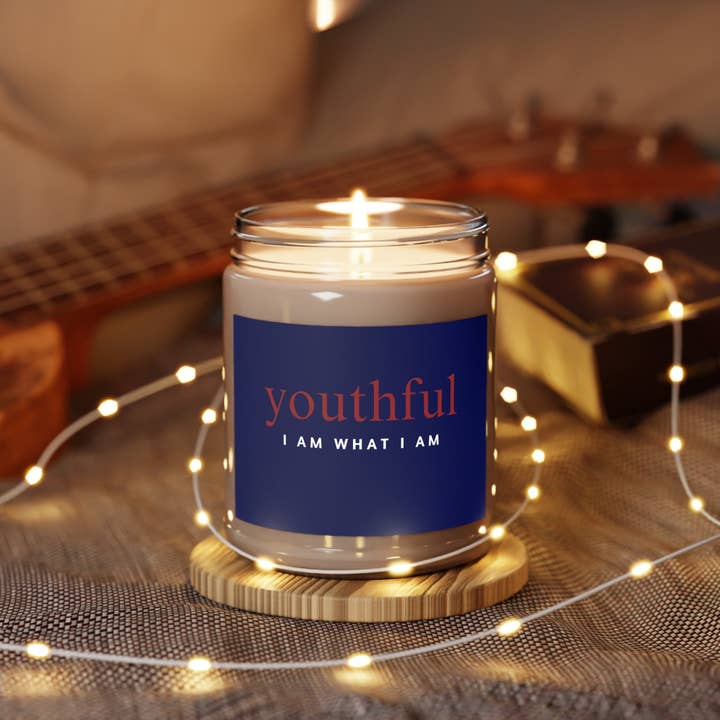Youthful Aromatherapy Candle for wholesale by I Am What I Am Shop
