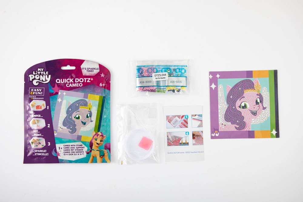 Toysmith - Wholesale DIY Craft Kit - Kids - Diamond Dotz But First Sparkle!1