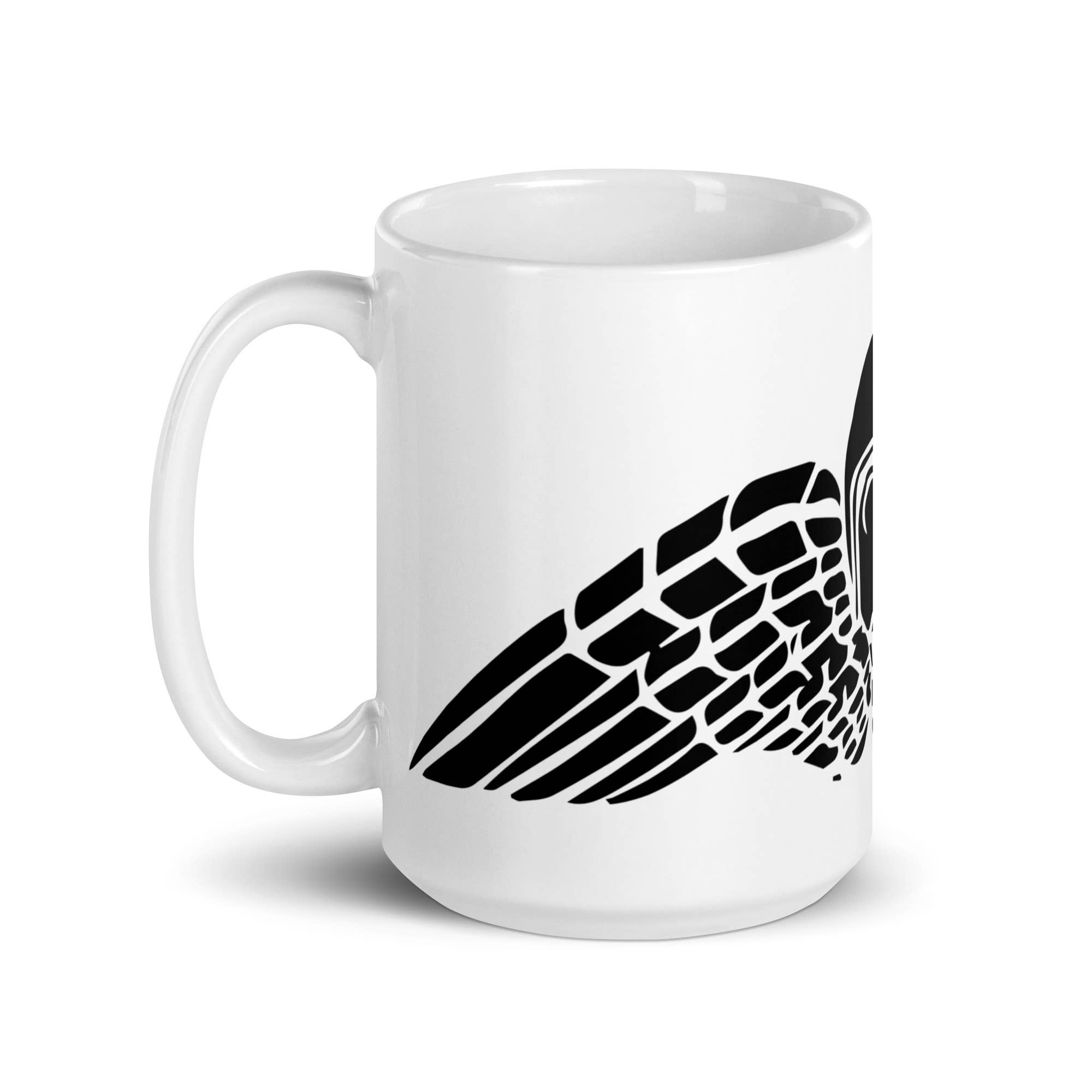 Bellavance Ink - Wholesale Coffee Mug - Coffee Mug With Winged Skull Cafe Racer Helmet4