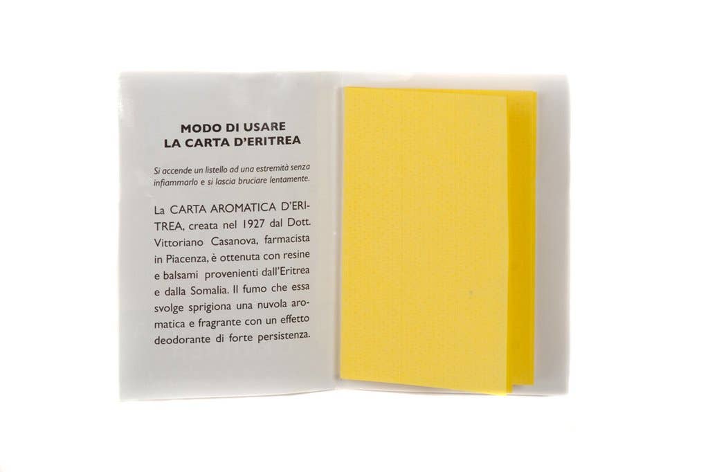 Ritual Scent - Wholesale Incense - Carta Aromatica d’Eritrea Incense Paper Booklets10
