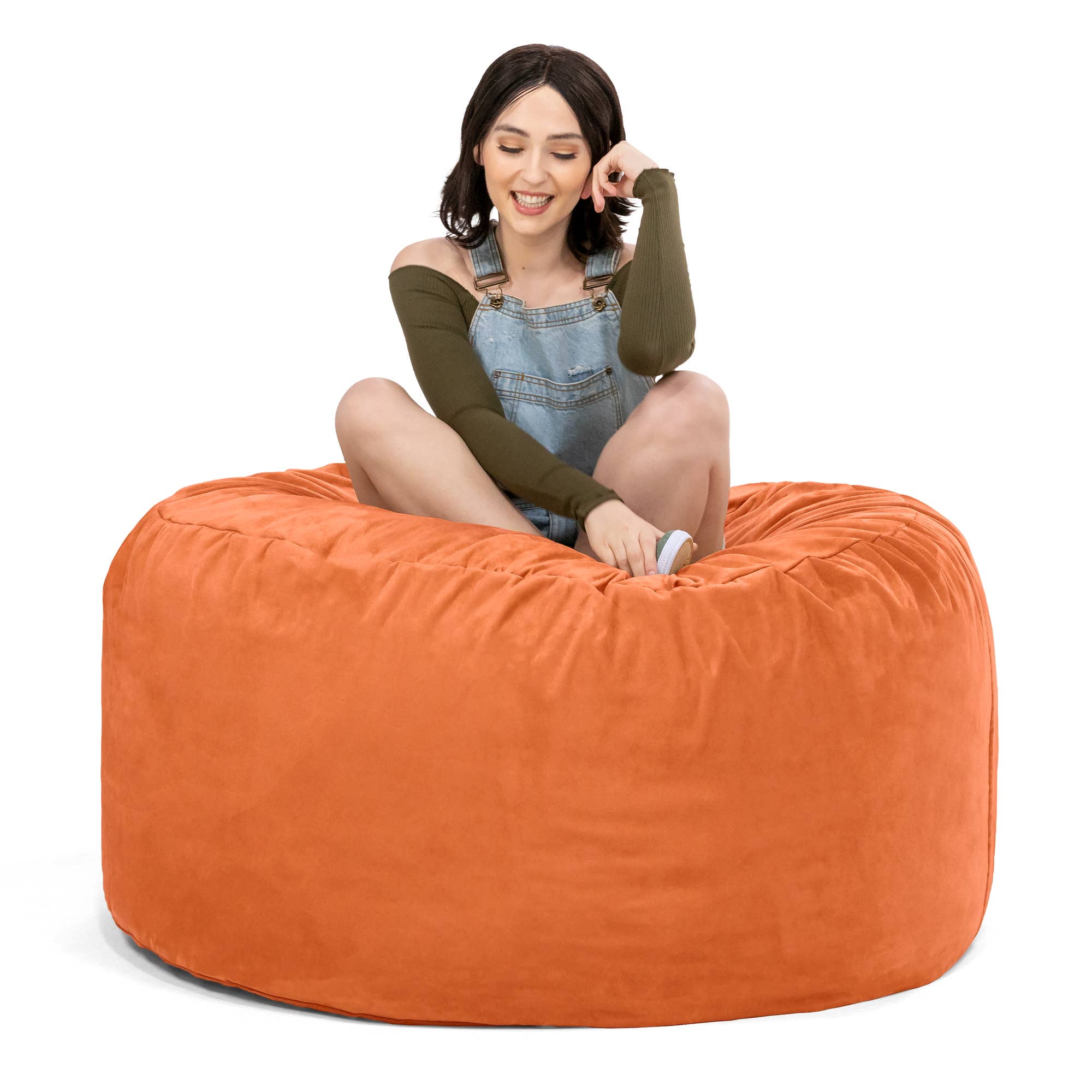 LuvU - Wholesale Chair - Jaxx Saxx 4 Foot Round Bean Bag w/ Removable Cover11