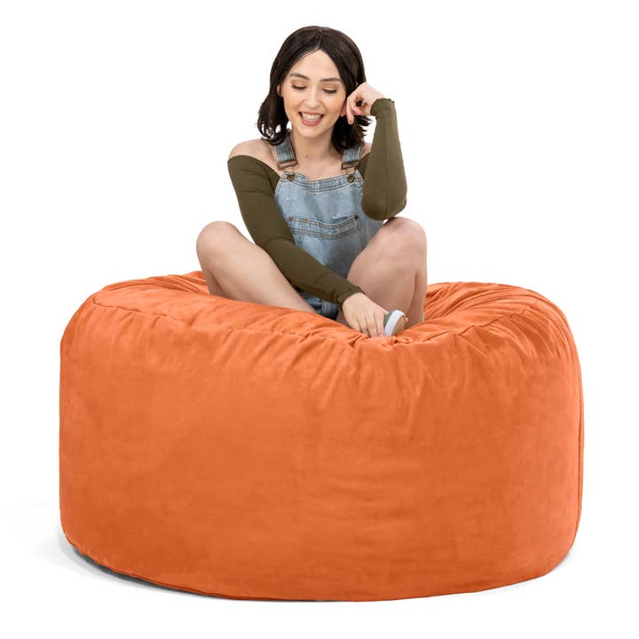 LuvU - Wholesale Chair - Jaxx Saxx 4 Foot Round Bean Bag w/ Removable Cover11